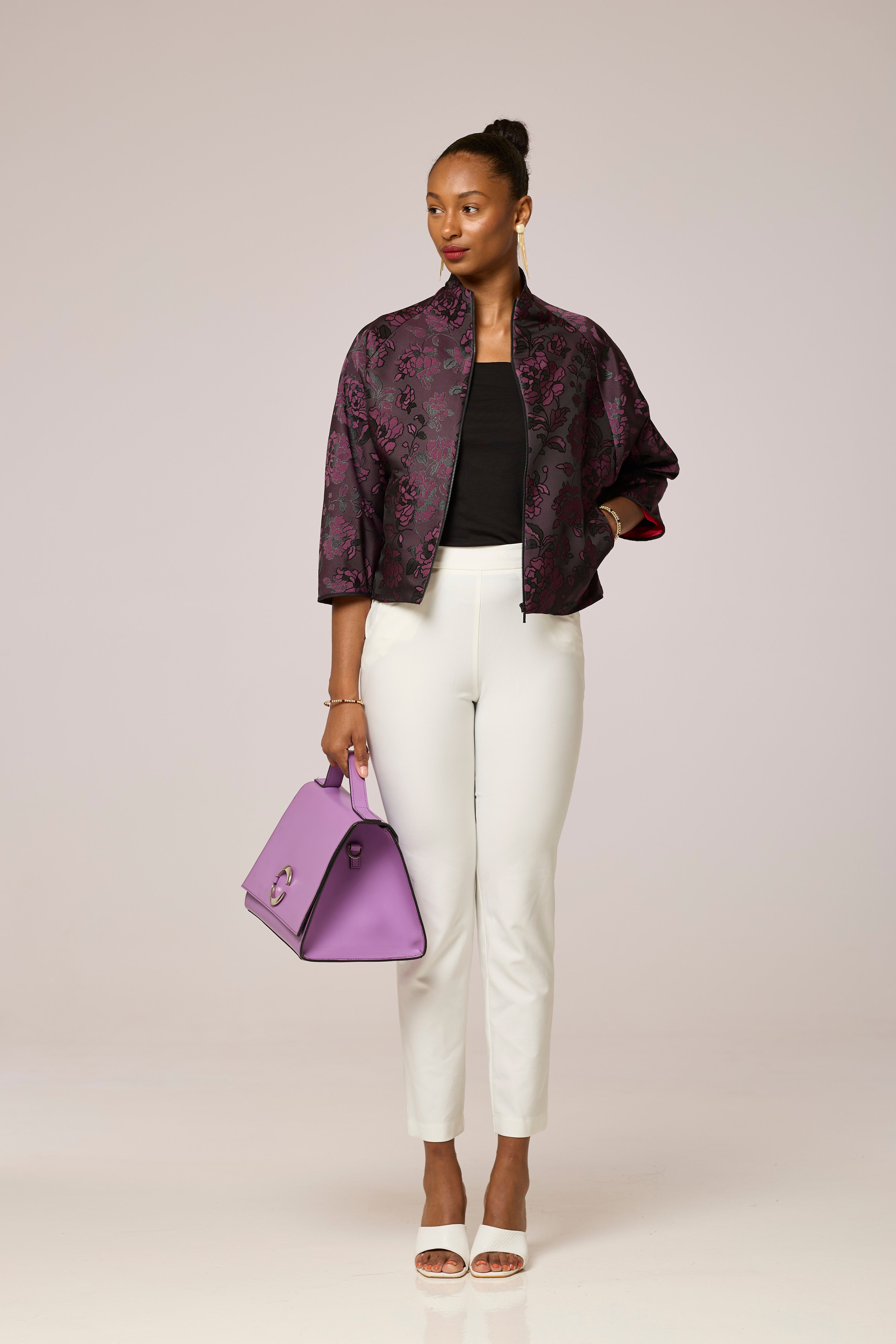 Lavender Blossom Luxe Jacket