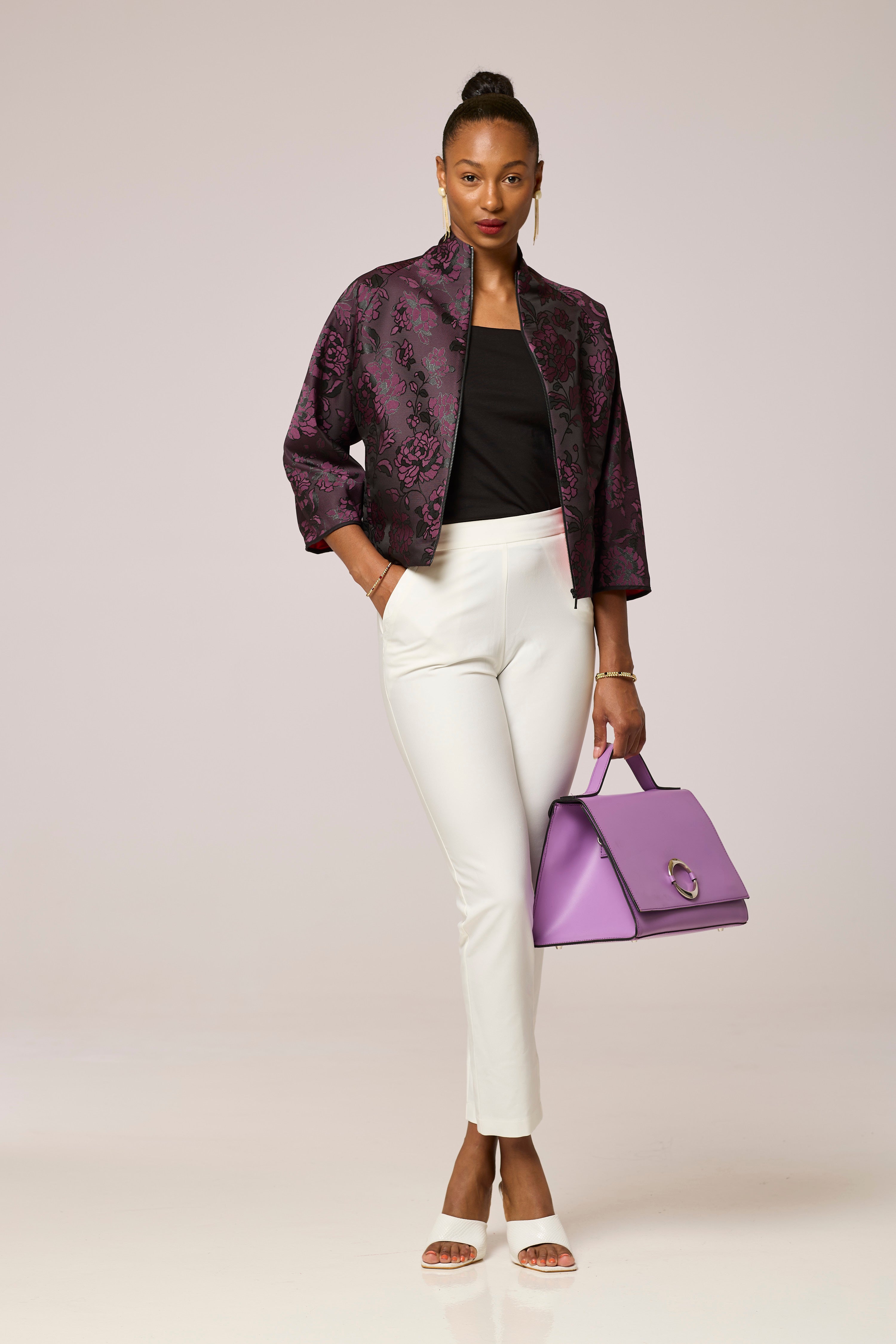 Lavender Blossom Luxe Jacket