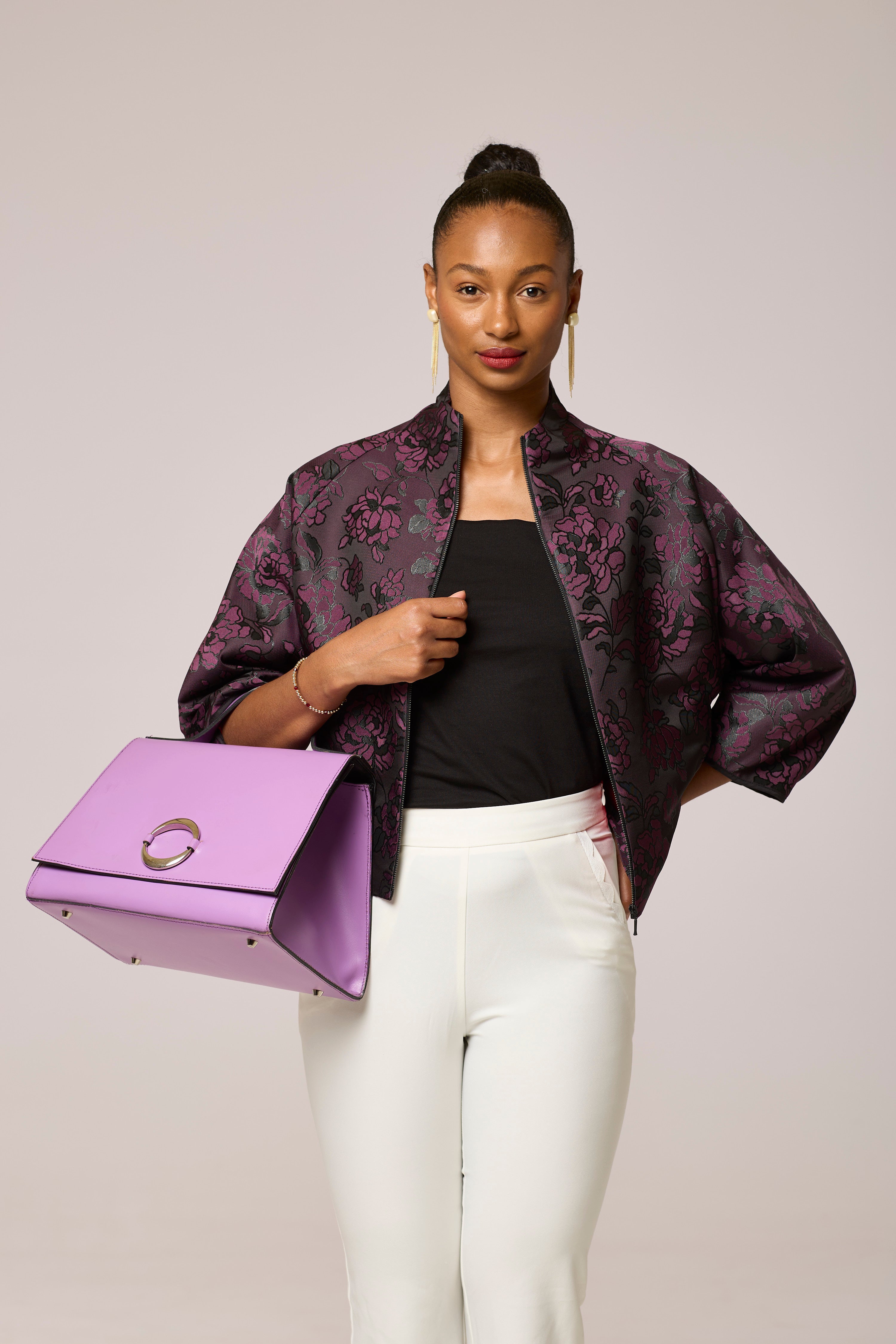 Lavender Blossom Luxe Jacket