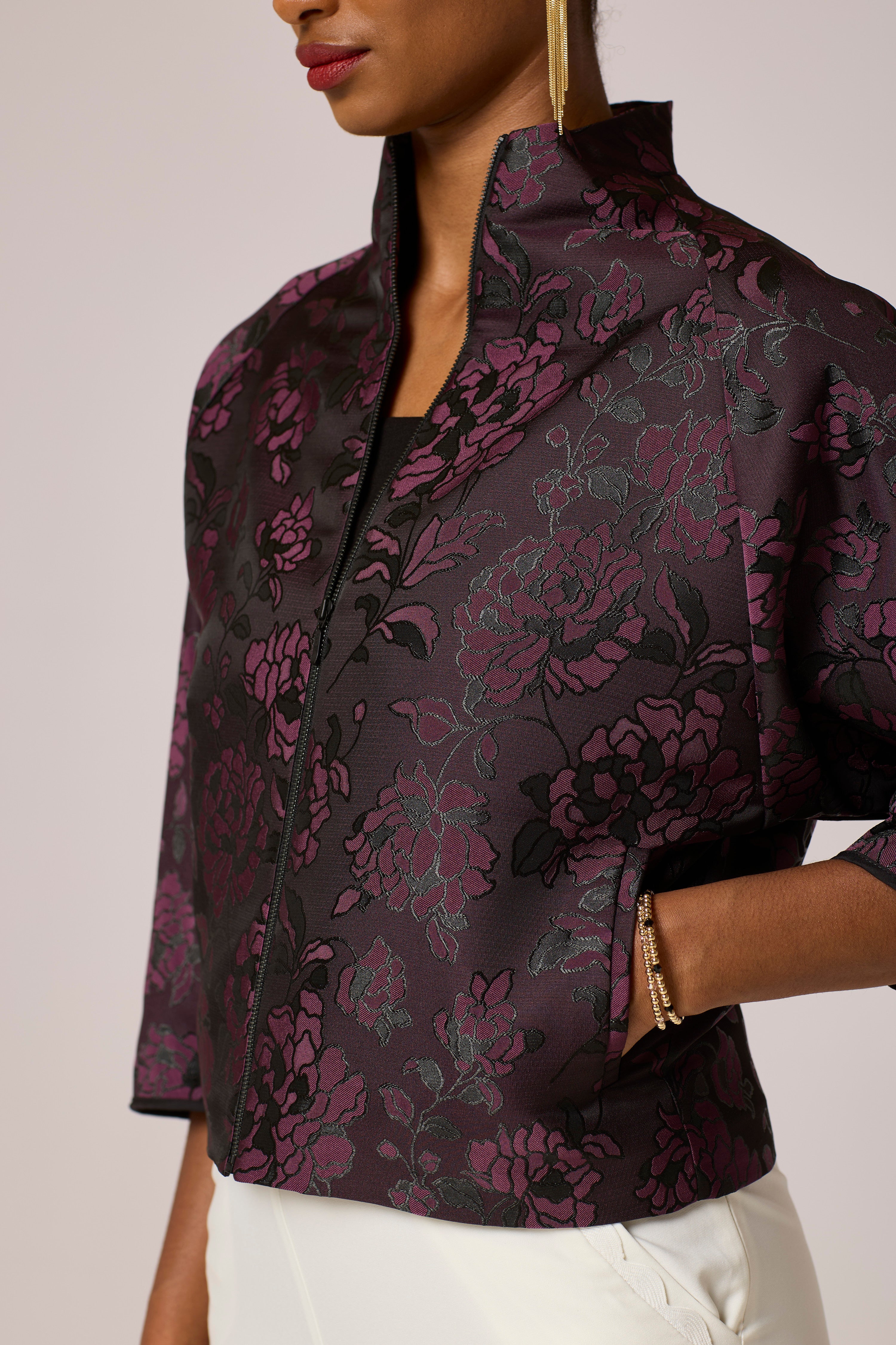 Lavender Blossom Luxe Jacket