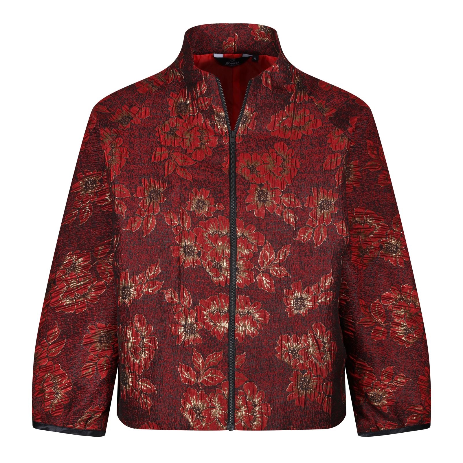 Red  Blooming Jacket