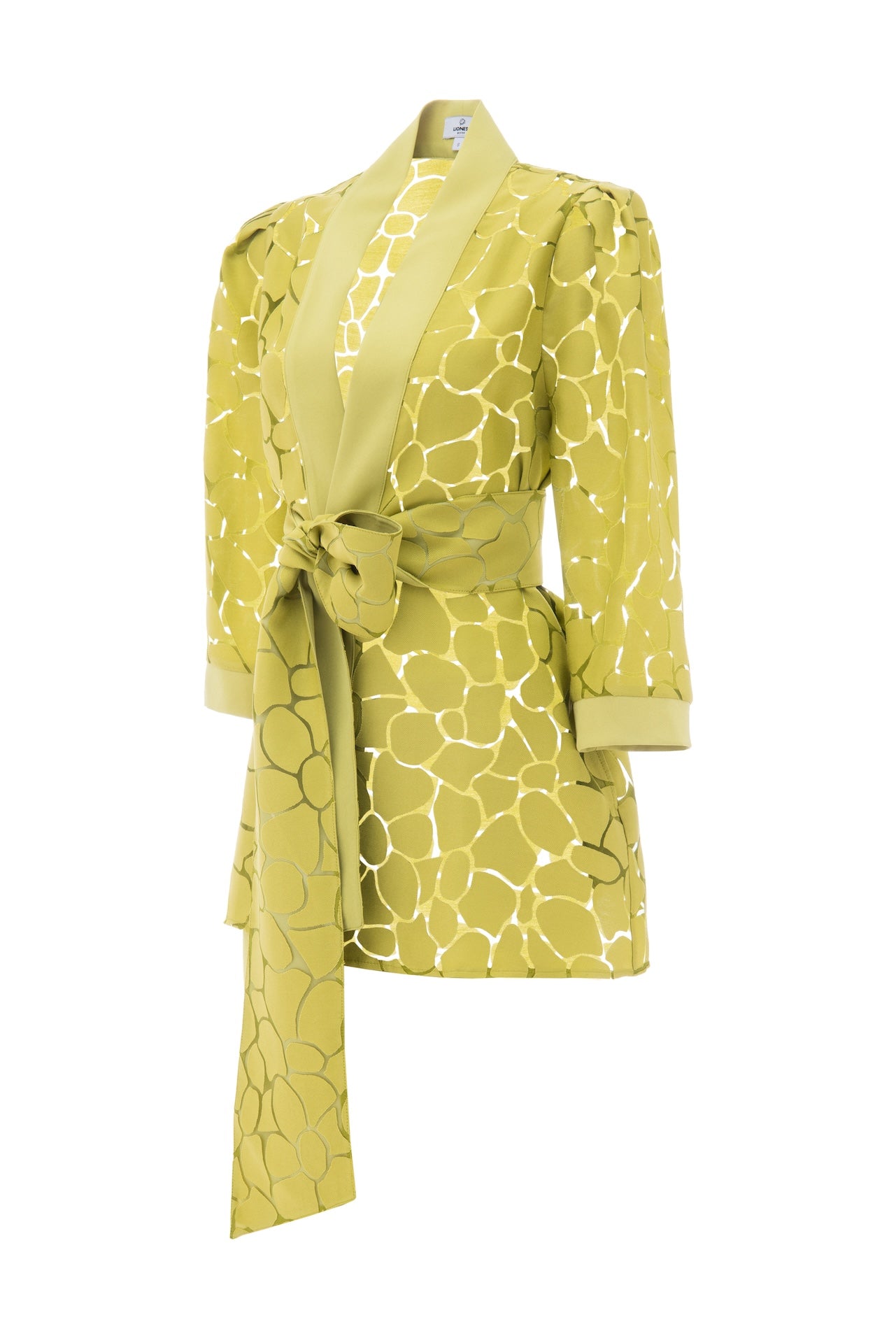 Doxa Green Kimono Jacket with a Sash